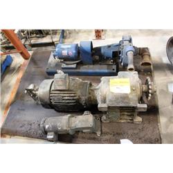PALLET OF MOTORS AND PUMPS