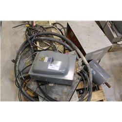 PALLET OF MISC. ELECTRICAL BOXES