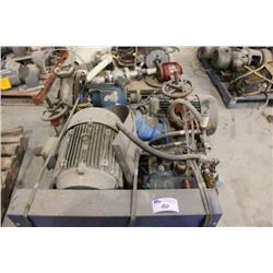 PALLET OF PUMPS AND SPRAYER