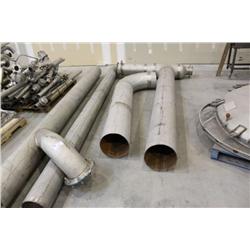 LOT OF STAINLESS STEEL PIPE