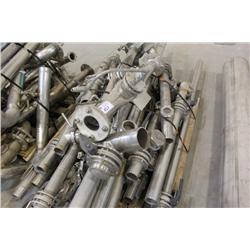 LOT OF STAINLESS STEEL PIPE