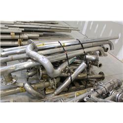 LOT OF STAINLESS STEEL PIPE
