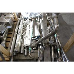 LOT OF STAINLESS STEEL PIPE