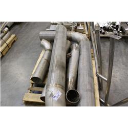 LOT OF STAINLESS STEEL PIPE