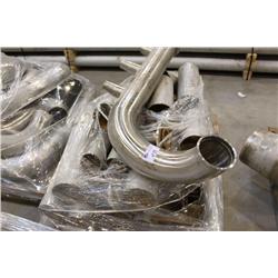 PALLET OF STAINLESS STEEL PIPE