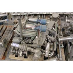 PALLET OF STAINLESS STEEL PIPE