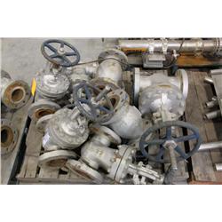 PALLET OF STEAM VALVES