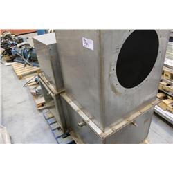 PALLET OF STAINLESS STEEL BOXES