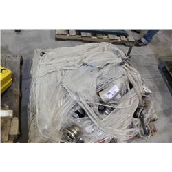 PALLET OF STAINLESS STEEL BUTTERFLY