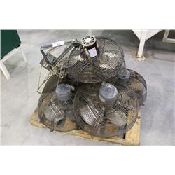 PALLET OF FANS