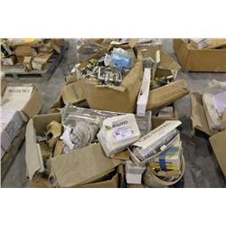 PALLET OF DOOR HARDWARE
