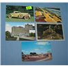 Image 1 : Group of vintage auto related post cards