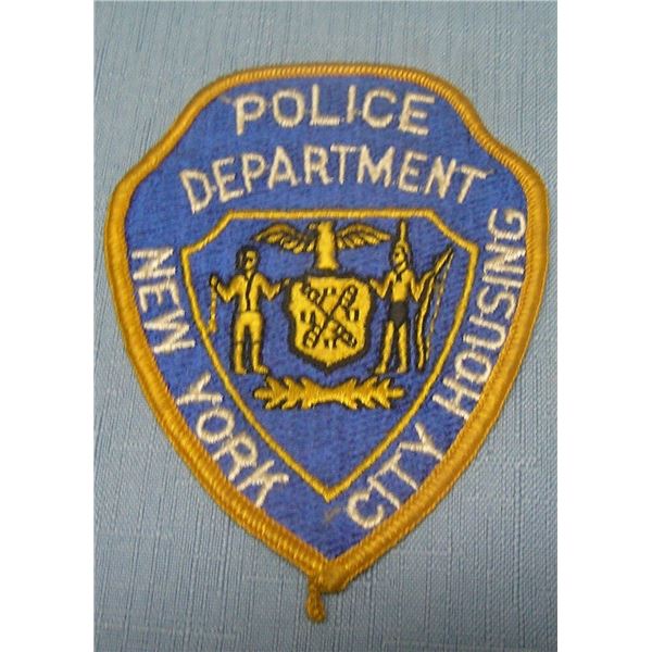 Early NY City Housing police patch