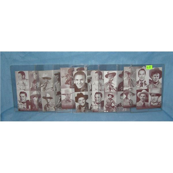 Western stars penny arcade exhibet cards