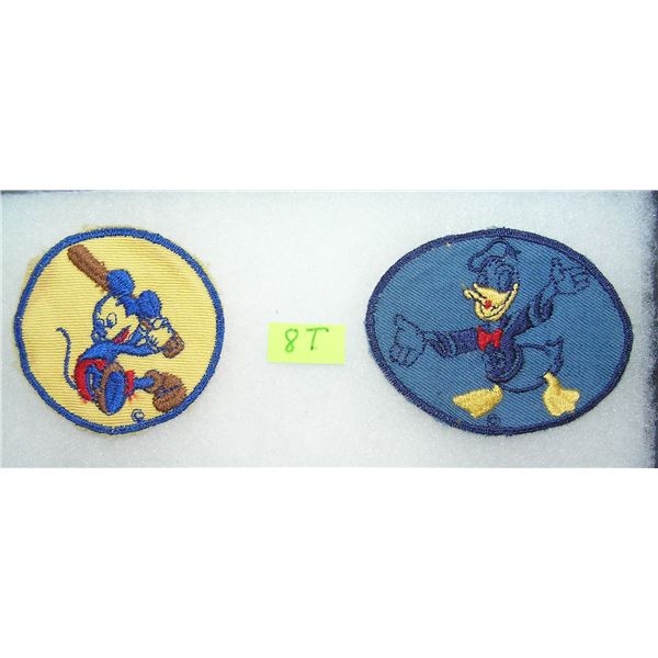 Pair of high quality Disney cloth patches