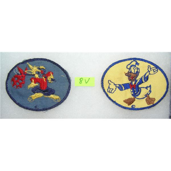 Pair of high quality Disney cloth patches