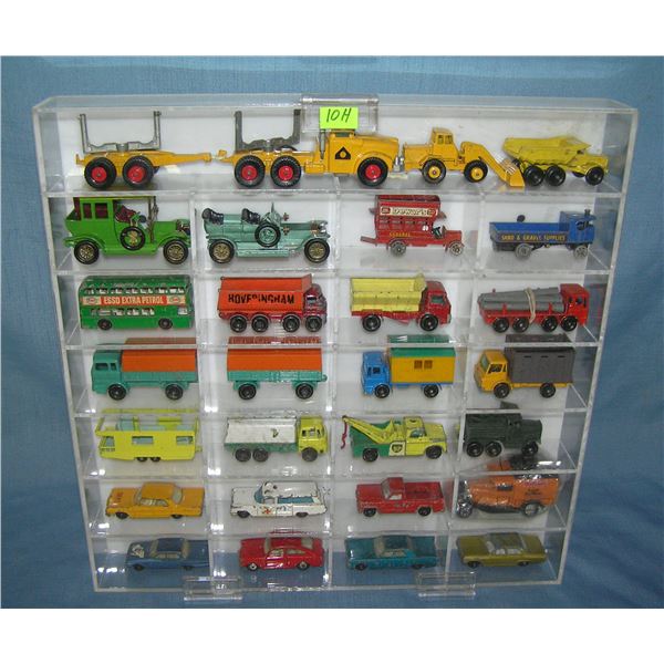 Collection of great early Matchbox collector cars