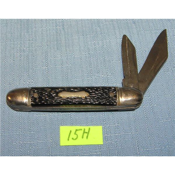 Vintage 2 bladed pocket knife by Ideal USA