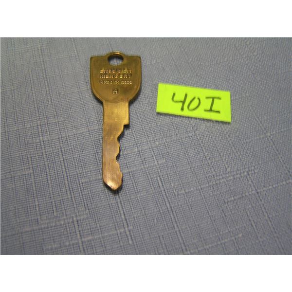 Early Lincoln Mercury car key