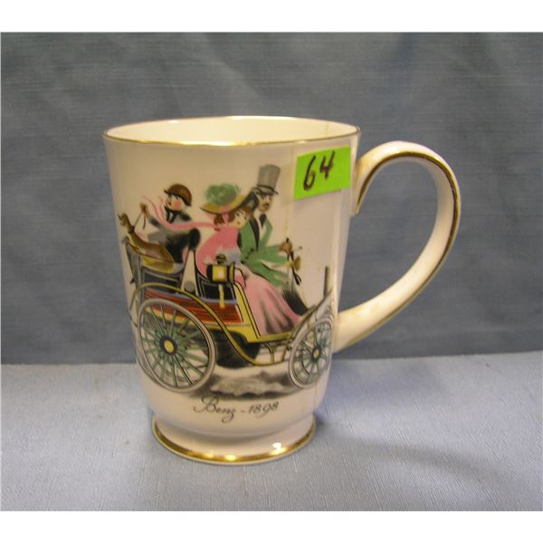 Mercedes Benz 1898 horseless carriage coffee mug