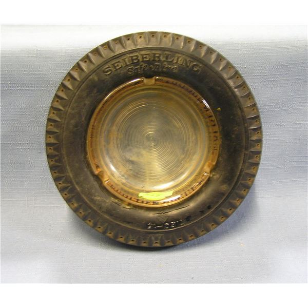 Vintage Seiberling advertising ash tray