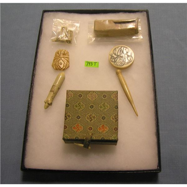 Great early group of oriental antique pieces