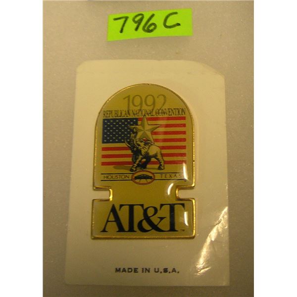 1992 Republican National Convention Badge