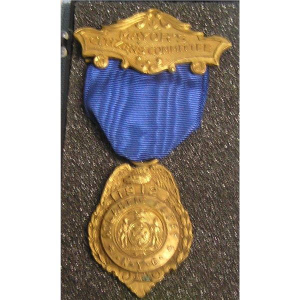 Antique Mayor's citizen com. Atlantic fleet badge