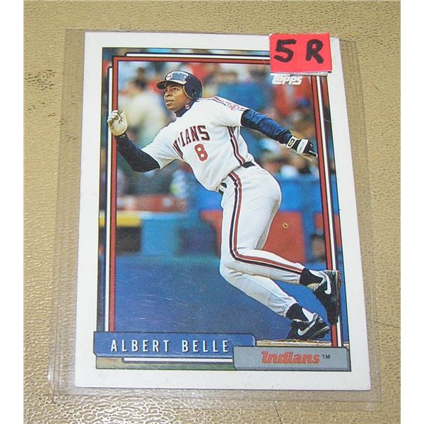Vintage Albert Belle all star baseball card
