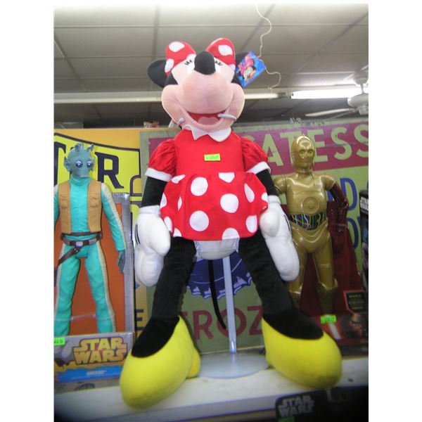 Minnie mouse large Disney plush character 30 inches