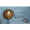 Image 1 : Antique style heavy ball and chain movie prop