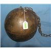 Image 2 : Antique style heavy ball and chain movie prop