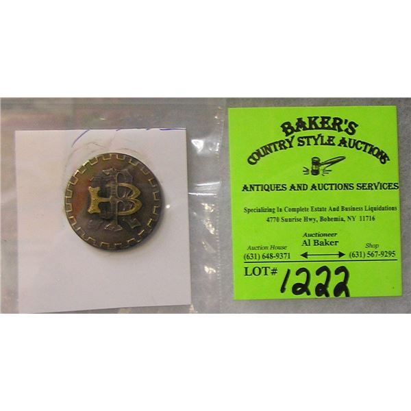 Antique brotherhood rail road badge