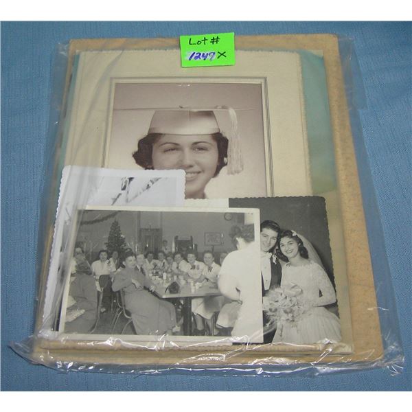 Bag of vintage photographs