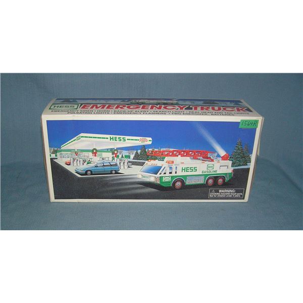 Hess emergency truck with original box