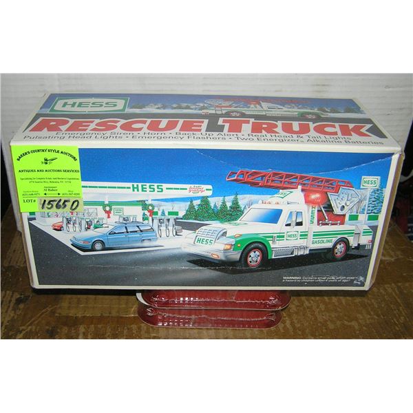 Vintage Hess Rescue Truck with original box