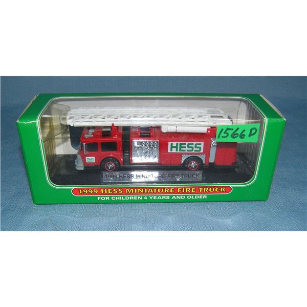 Vintage Hess miniature Fire Truck