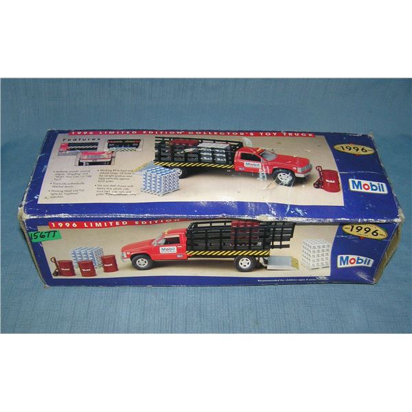 Vintage Mobil advertising Delivery truck