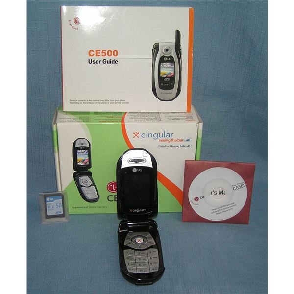 LG cell phone with box