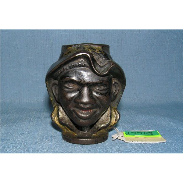 2 face double sided slave boy bank