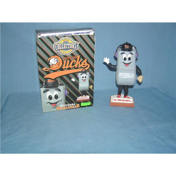 Long  Island Ducks P.C. Richard and son bobble head figure