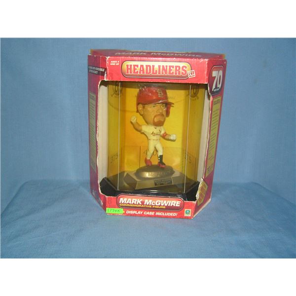 Mark McGwire 70 home runs baseball figure