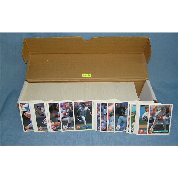 1993 Donruss near complete baseball card set
