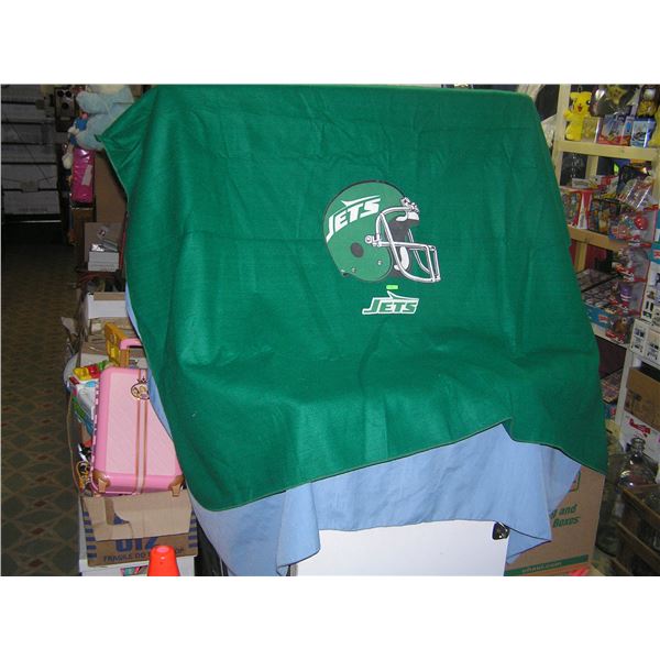 Large NY Jets promotional balnket