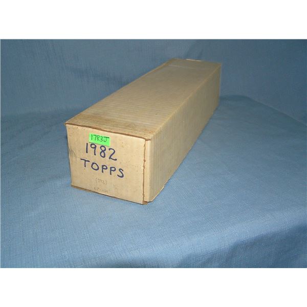 1982 Topps baseball card near complete with stars and rookies