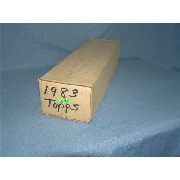 1983 Topps baseball card near complete with stars and rookies