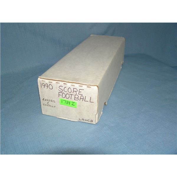 1990 Score baseball card