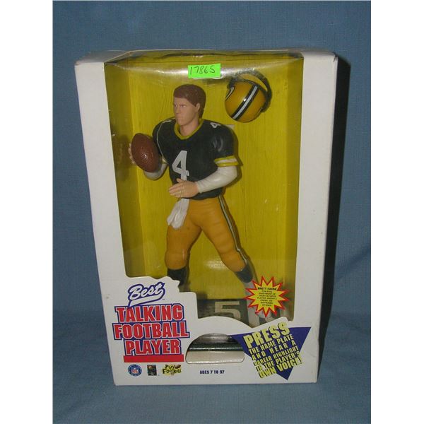 Brett Favre 10 inch all star football figure with original box