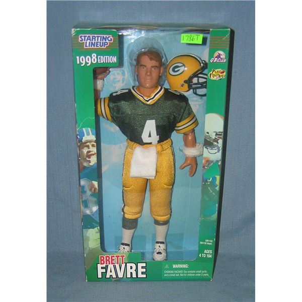 Brett Favre 12 inch all star football figure with original box