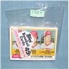 Image 1 : 1981 Topps factory sealed cello pack with Ricky Henderson on back
